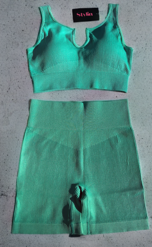 Mint Short Set