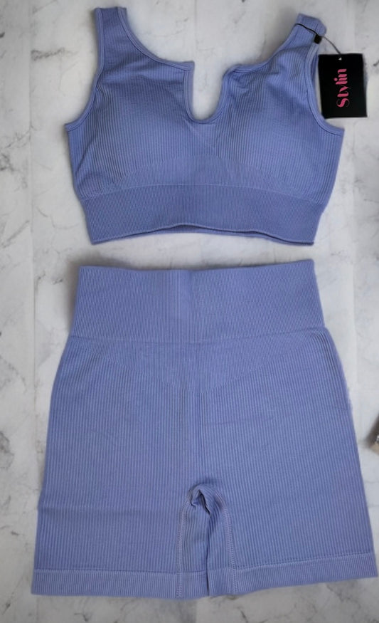 Lavender Blue Short Set